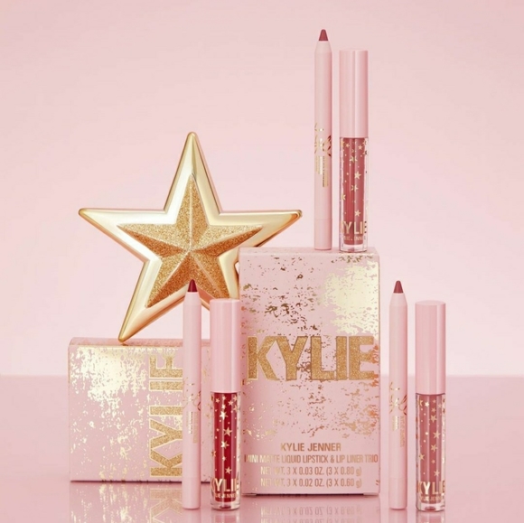 kylie cosmetics holiday mini lip kit